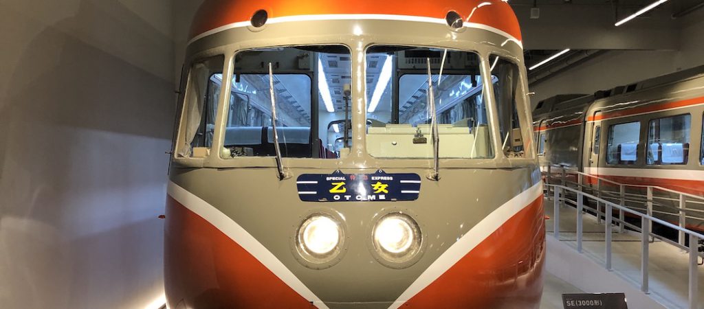 ロマンスカーミュージアムの展示車両：近代ロマンスカーの